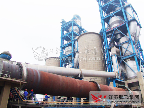 Rotary kiln production line project